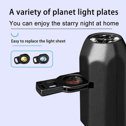 USB Ceiling Moon Earth Projection Atmosphere Light Starry Sky Lamp - 6 Lenses