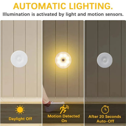 Intelligent induction motion sensor lamp