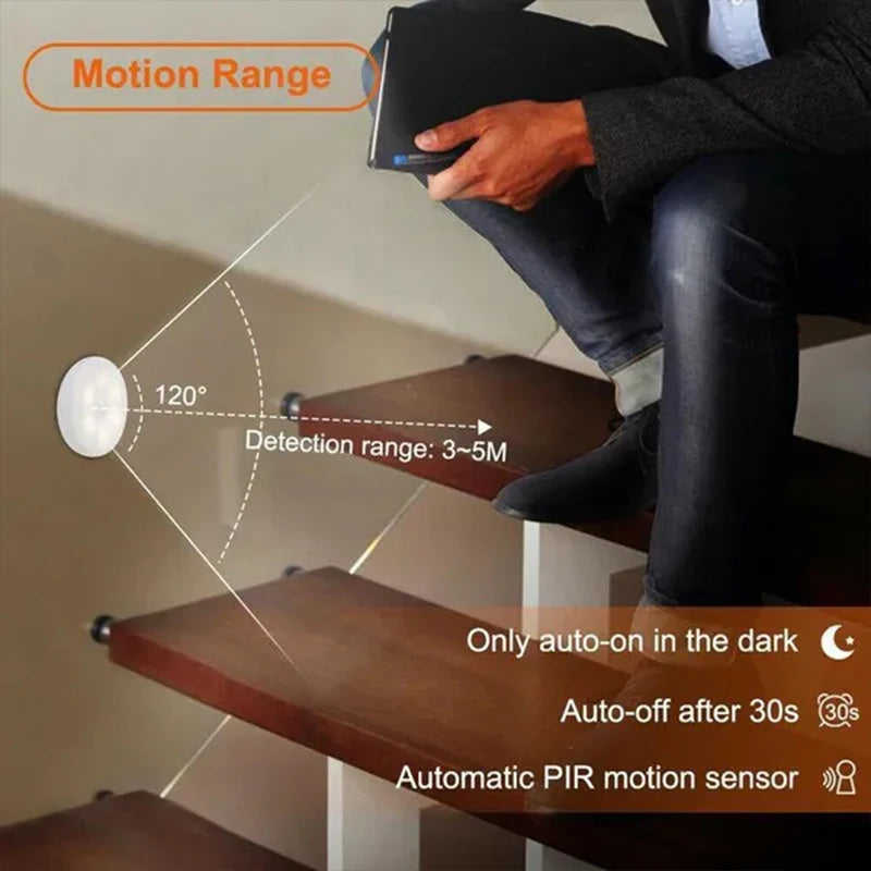 Intelligent induction motion sensor lamp