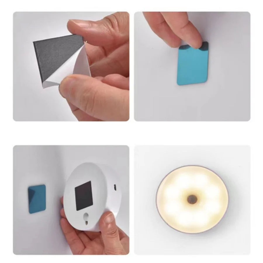 Intelligent induction motion sensor lamp